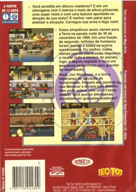 Body Count (Brazil) box cover back